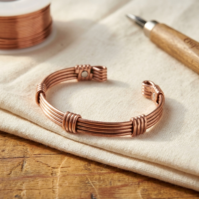 Carla's Sere Copper Bracelet